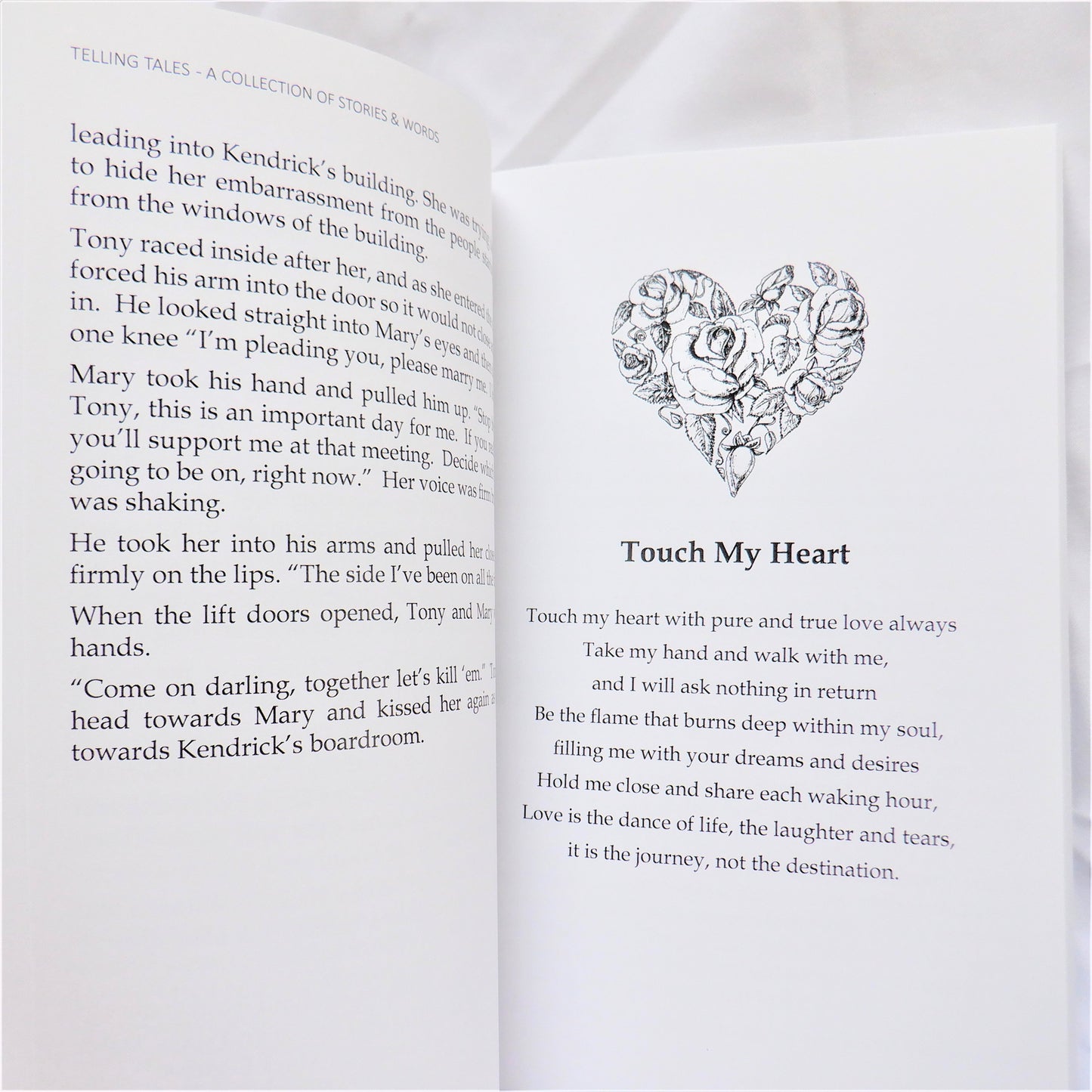 TELLING TALES, A Collection of Short Stories & Words, by Debbie A. Anderson (1st Ed. SIGNED)