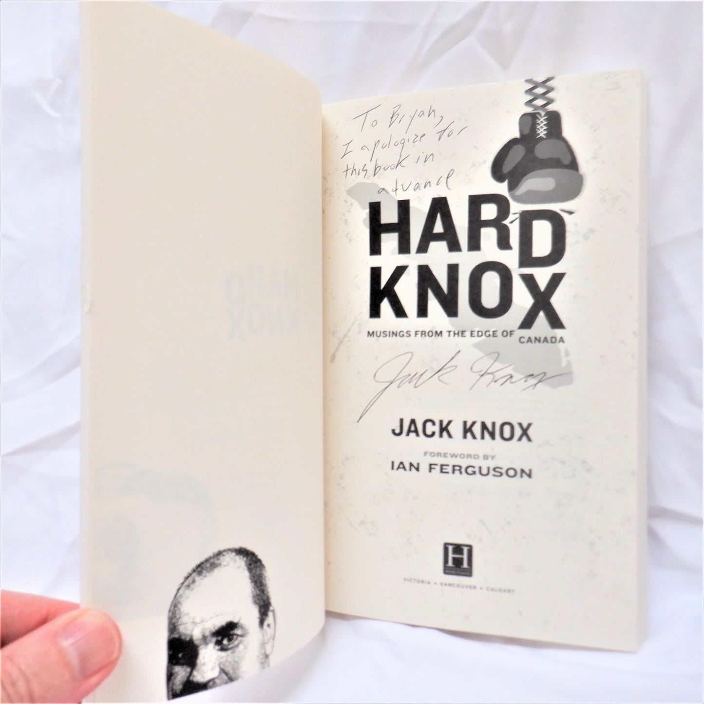 HARD KNOX: Musings from the Edge of Canada, by Jack Knox (1st Ed. SIGNED)