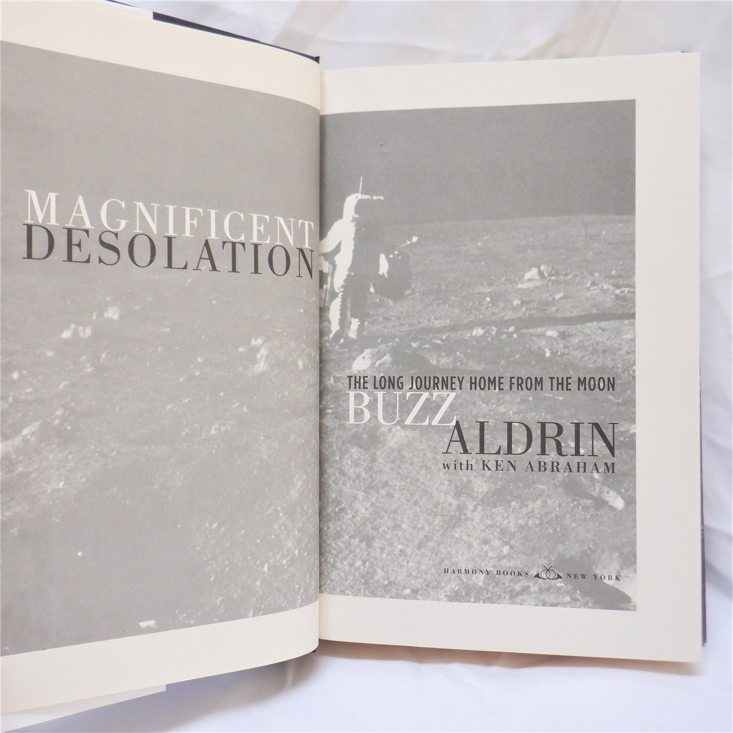 MAGNIFICENT DESOLATION, The Long Journey Home from the Moon, by Buzz Aldrin with Ken Abraham (2009 1st Ed.)