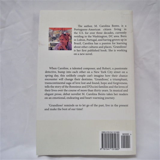 GRANDIOSO: A Story of Love and Life, by M. Carolina Bento (1st Ed. SIGNED)