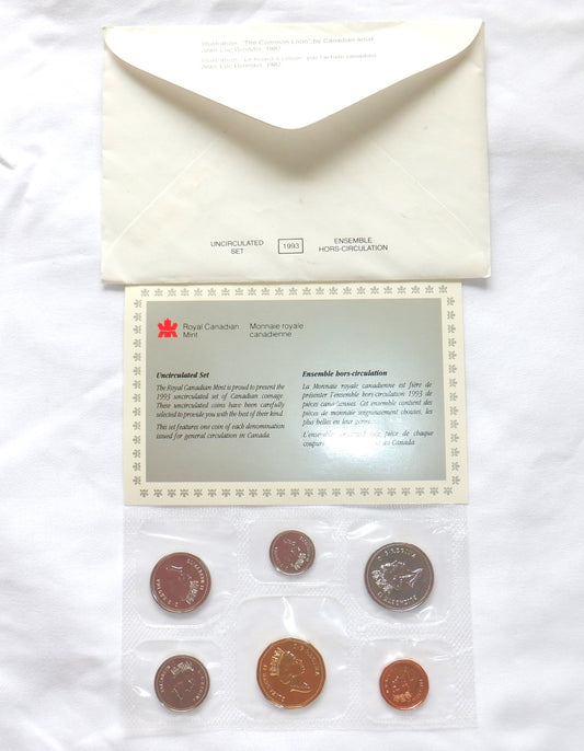 1993 Canadian 6-Coin Proof-Like Uncirculated Set