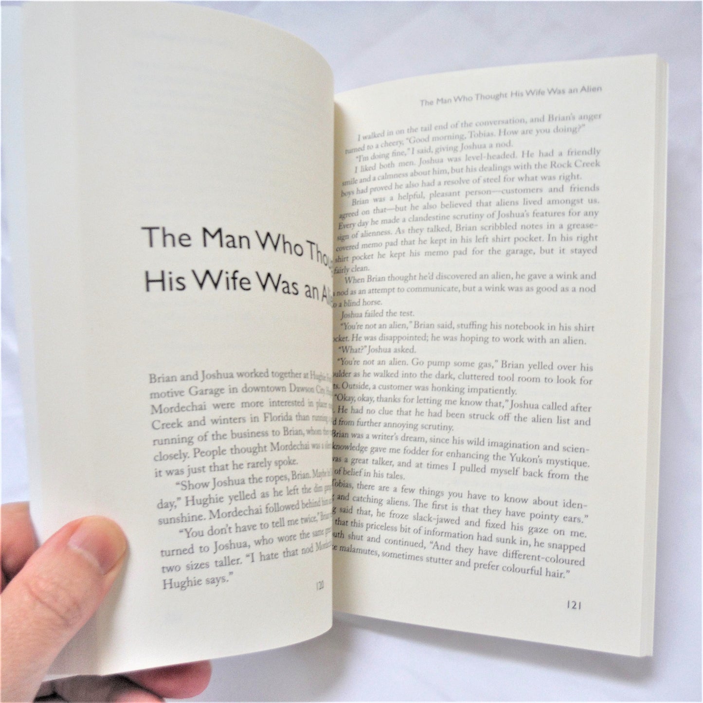 TALKING AT THE WOODPILE, And Other Stories of the Yukon, by David Thompson (1st Ed. SIGNED)