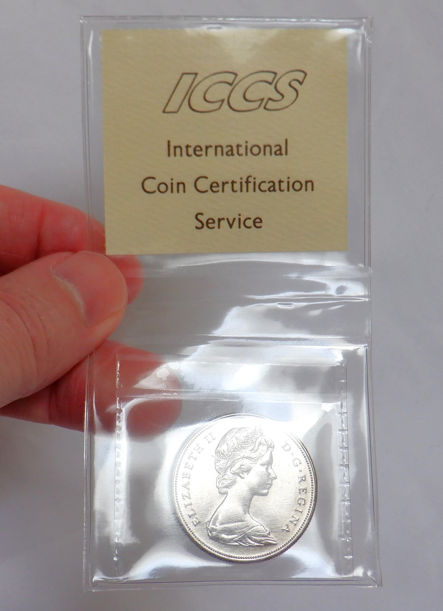 1970 Canadian $1 Coin, MS-64 Graded by ICCS, Celebrating Manitoba Centennial 1870-1970