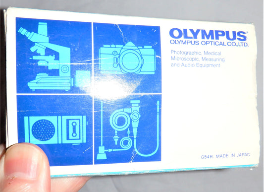 OLYMPUS LENS CLEANING TISSUE, Original Vintage Pocket Package of 100 sheets, 1970's