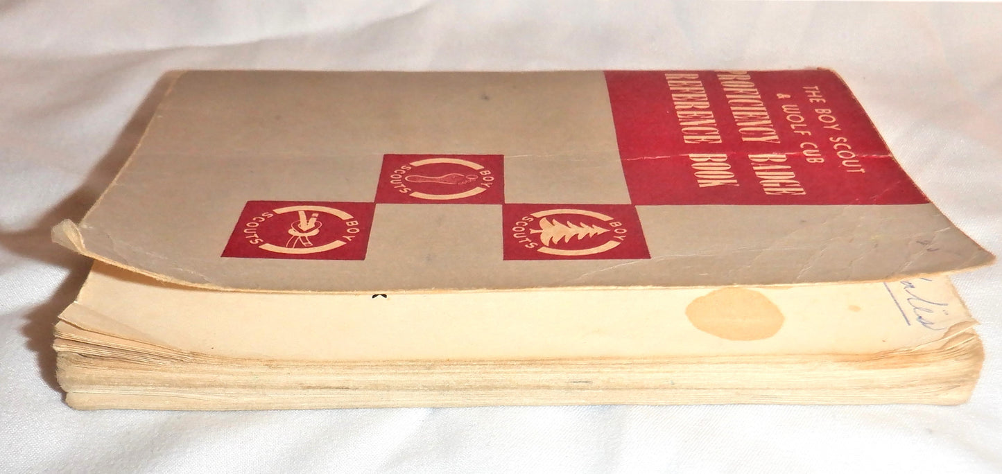 The Boy Scout & Wolf Cub Proficiency Badge Reference Book, 1961