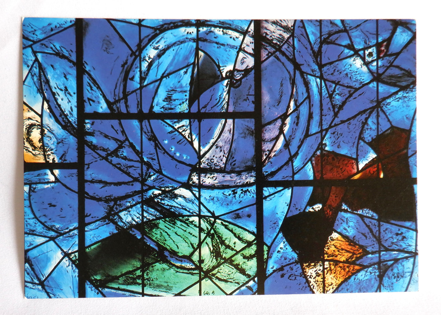 POSTCARD, Set of 4, Stunning Vibrant Paintings by MARC CHAGALL from FRANCE
