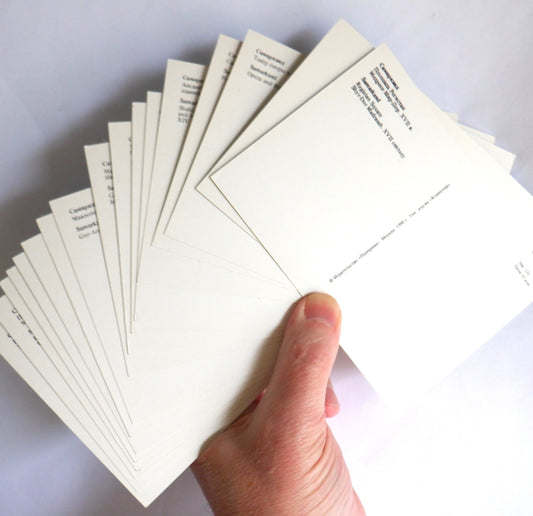 POSTCARD, Set of 17, Vintage Postcards of Various Famous Sights in Samarkand, UZBEKISTAN 1990