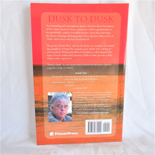 DUSK TO DUSK, Poetry by Michael B. Poyntz aka IRISH (1st Ed. SIGNED)