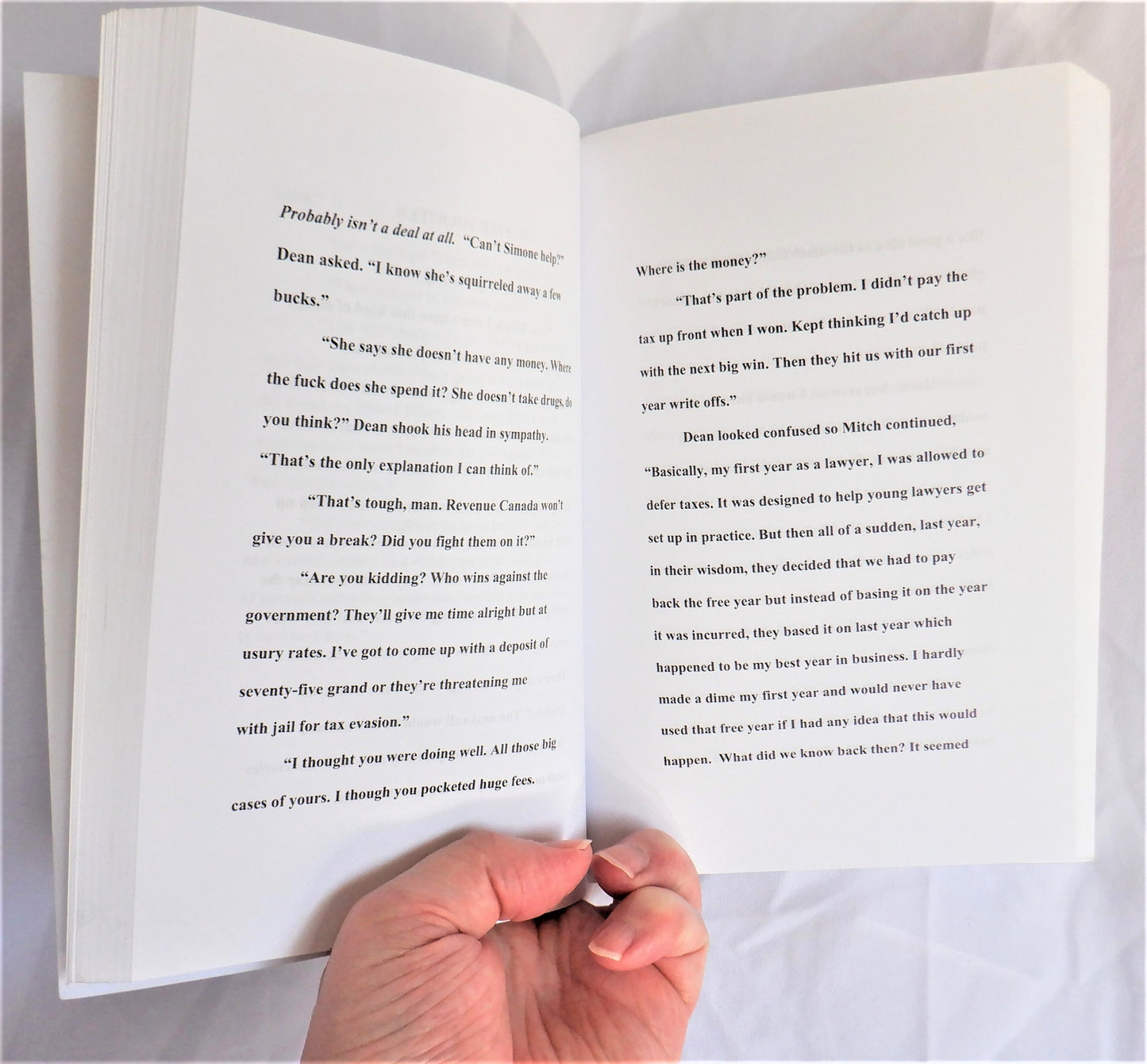 ASKED AND ANSWERED, A Novel by Margaret Virginia Ashwood (1st Ed. SIGNED)