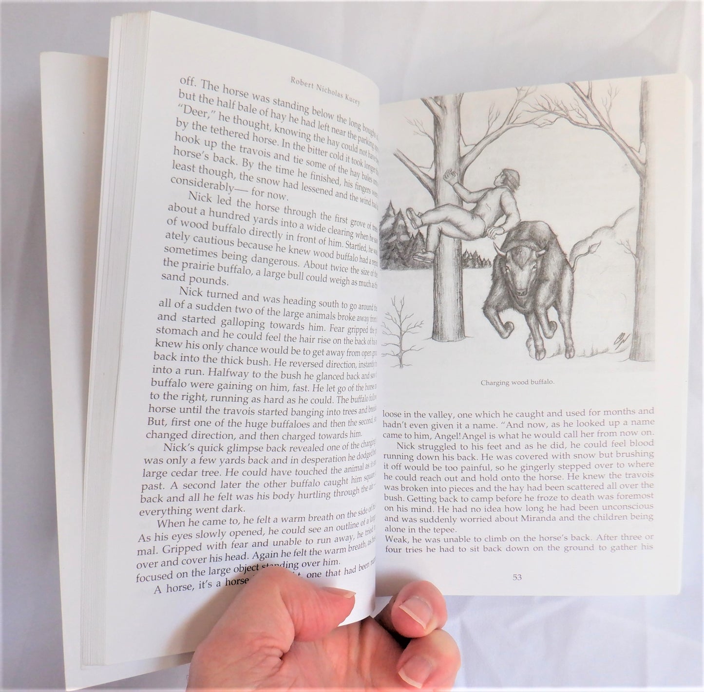 GIVING SOMETHING BACK, A Heartwarming Story by Robert Nicholas Kucey (2004-SIGNED)