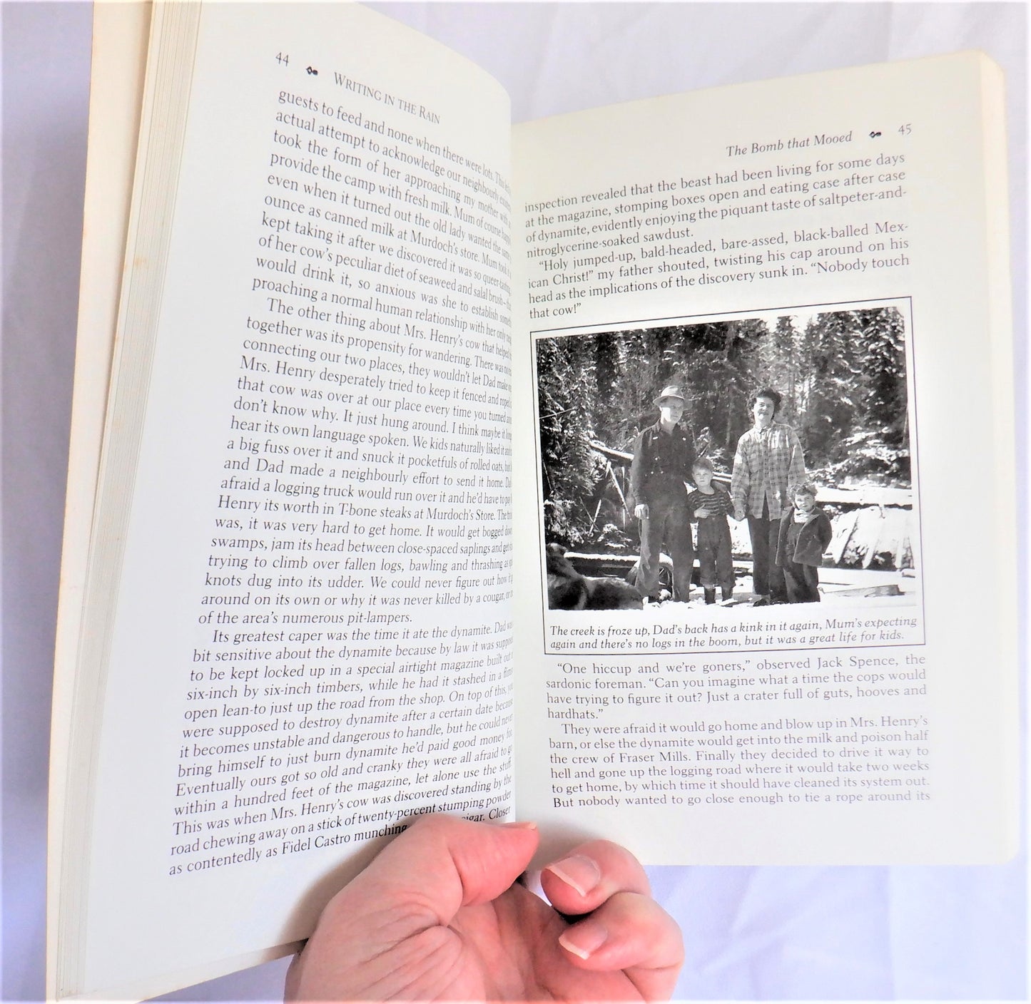 WRITING IN THE RAIN, Award-Winning Short Stories by Howard White (1st Ed. SIGNED)