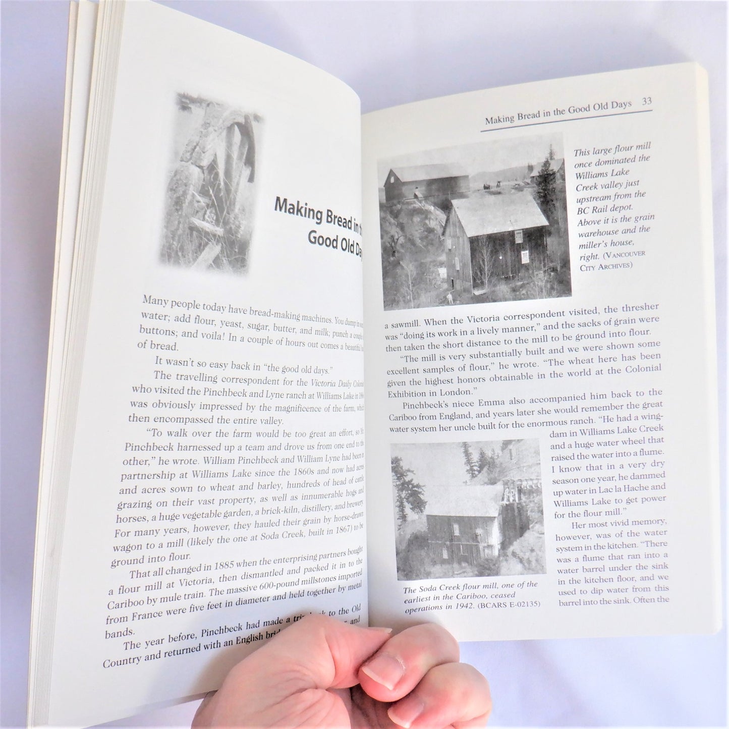 HISTORY and HAPPENINGS IN THE CARIBOO-CHILCOTIN, Pioneer Memories by Irene Stangoe (1st Ed. SIGNED)