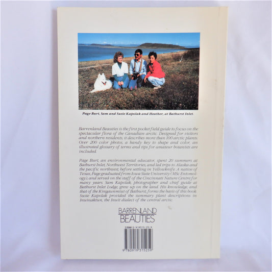 BARRENLAND BEAUTIES, Showy Plants of the Arctic Coast, by Page Burt (1st Ed. SIGNED)