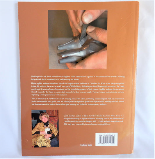 BREATHING STONE, Contemporary Haida Argillite Sculpture, by Carol Sheehan (1st Ed. SIGNED)