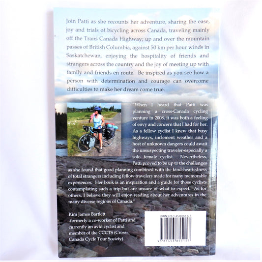 FROM SEA TO SHINING SEA, One Woman's Cycle Trip Across Canada, by Patti Kagawa (1st Ed. SIGNED)