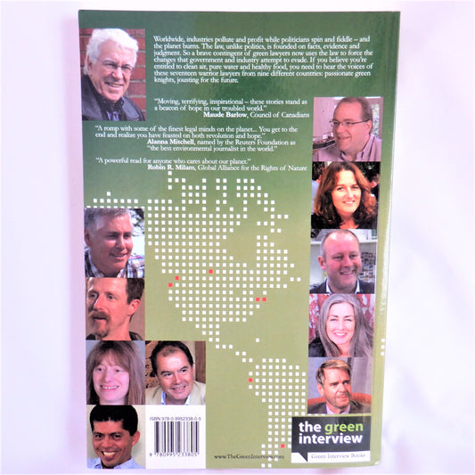 WARRIOR LAWYERS, From Manila to Manhattan: Attorneys for the Earth, 15 Interviews and an Essay by Silver Donald Cameron (1st Ed. SIGNED)