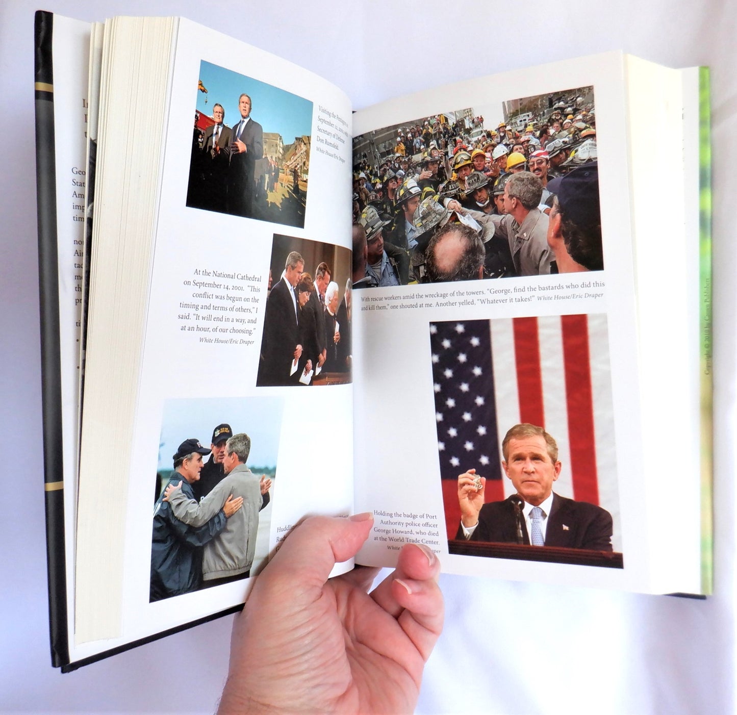 DECISION POINTS, A Presidential Autobiography from George W. Bush (1st Ed. SIGNED)