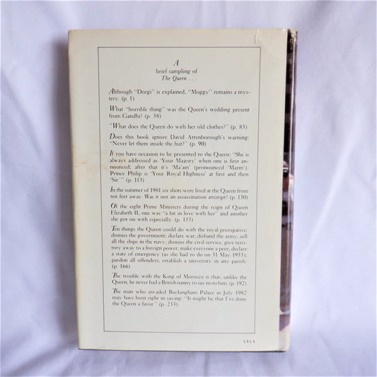 THE QUEEN, A Warm and Lively Profile of Queen Elizabeth II, by Ann Morrow (1983 1st Ed.)