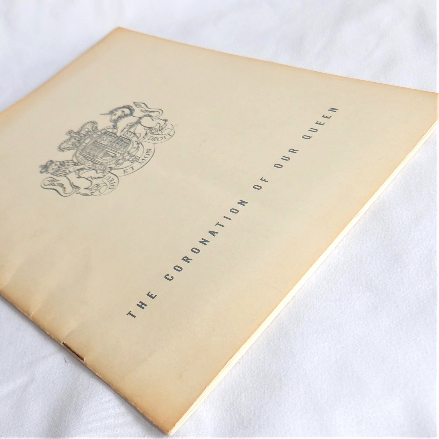 THE CORONATION OF OUR QUEEN, A Souvenir Booklet by Crosby's Jewellers, Courtenay, BC., 1953