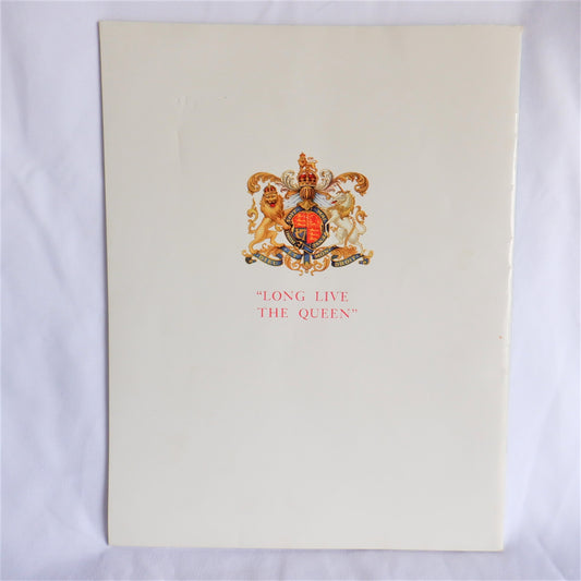 OUR QUEEN IS CROWNED, A Coronation Souvenir Booklet, compliments of George Weston CANADA Limited, 1953