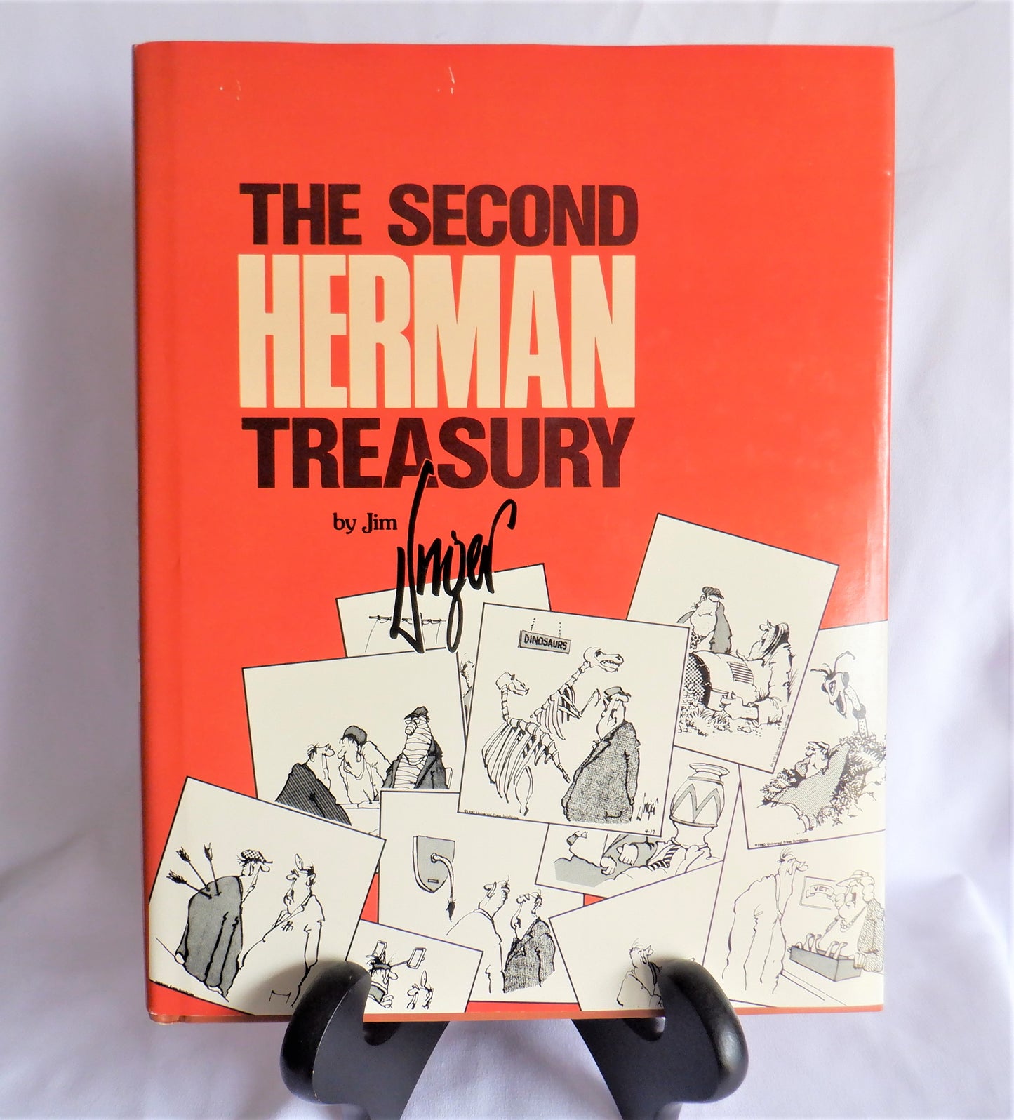 HERMAN TREASURY BOOK SET: VOLUMES 2 Thru 8, and THE BEST OF HERMAN, by Jim Unger, 1980