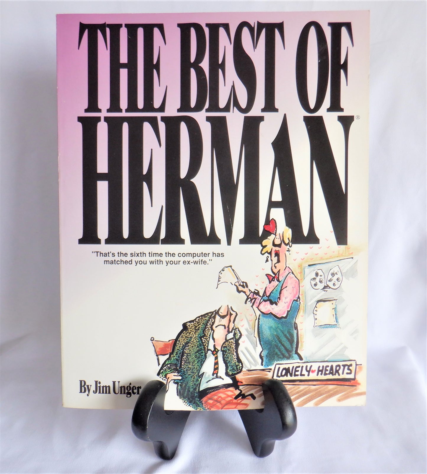 HERMAN TREASURY BOOK SET: VOLUMES 2 Thru 8, and THE BEST OF HERMAN, by Jim Unger, 1980