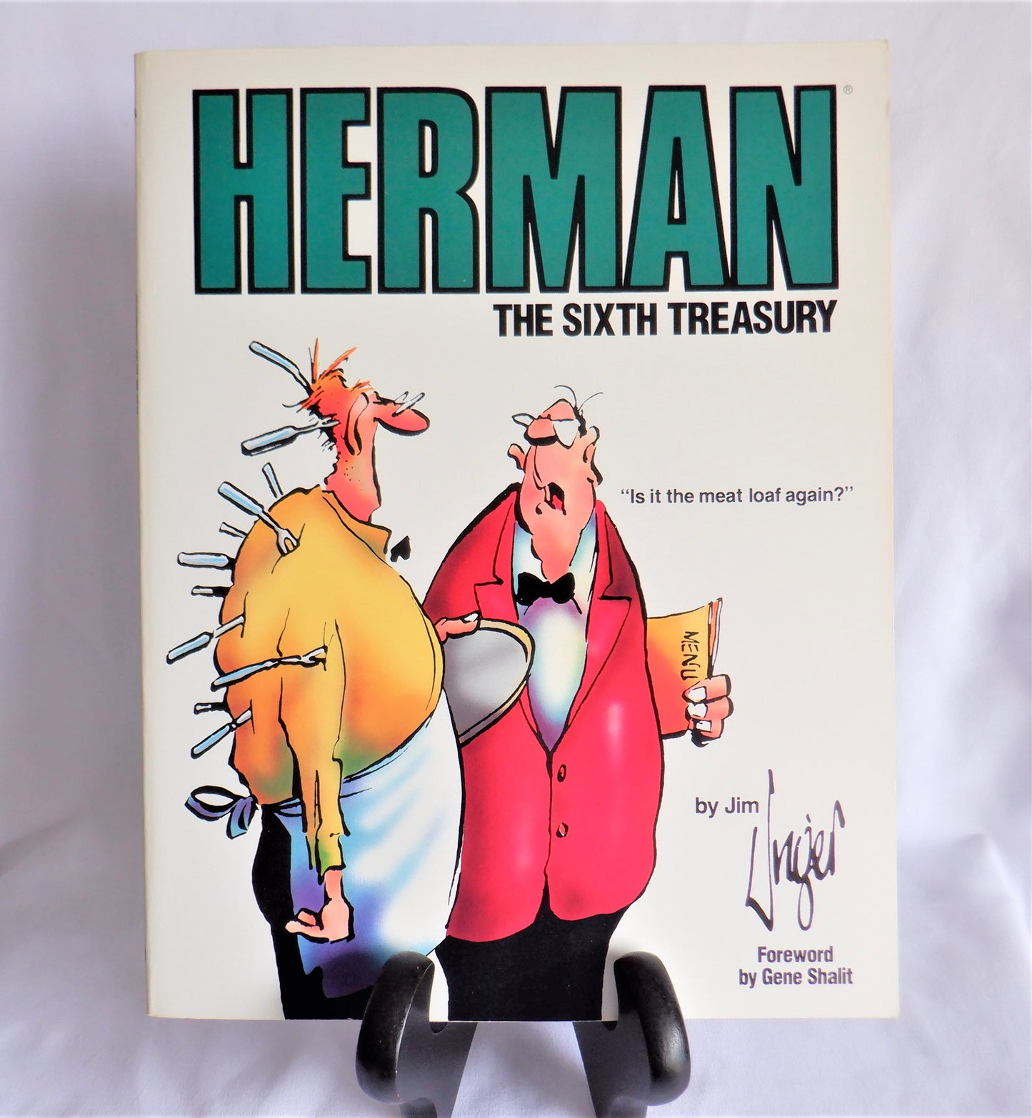 HERMAN TREASURY BOOK SET: VOLUMES 2 Thru 8, and THE BEST OF HERMAN, by Jim Unger, 1980