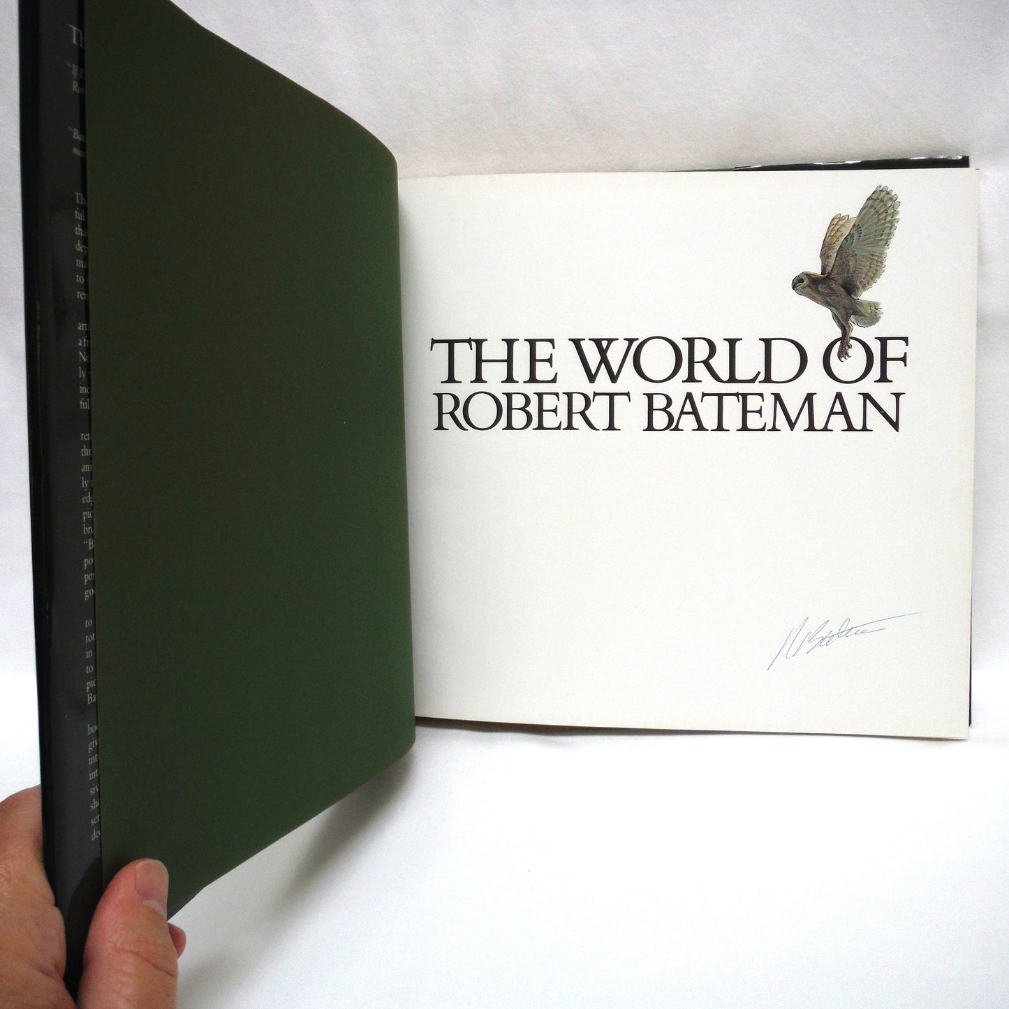 THE WORLD OF ROBERT BATEMAN, Text by Ramsay Derry (1st Ed. SIGNED)