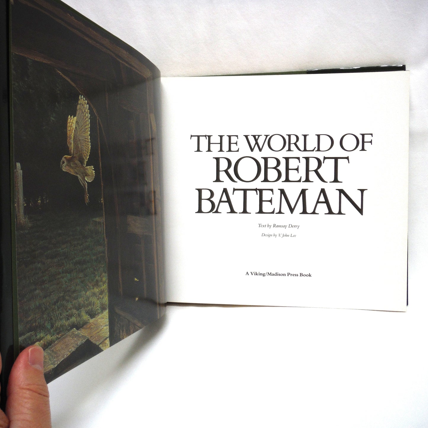 THE WORLD OF ROBERT BATEMAN, Text by Ramsay Derry (1st Ed. SIGNED)