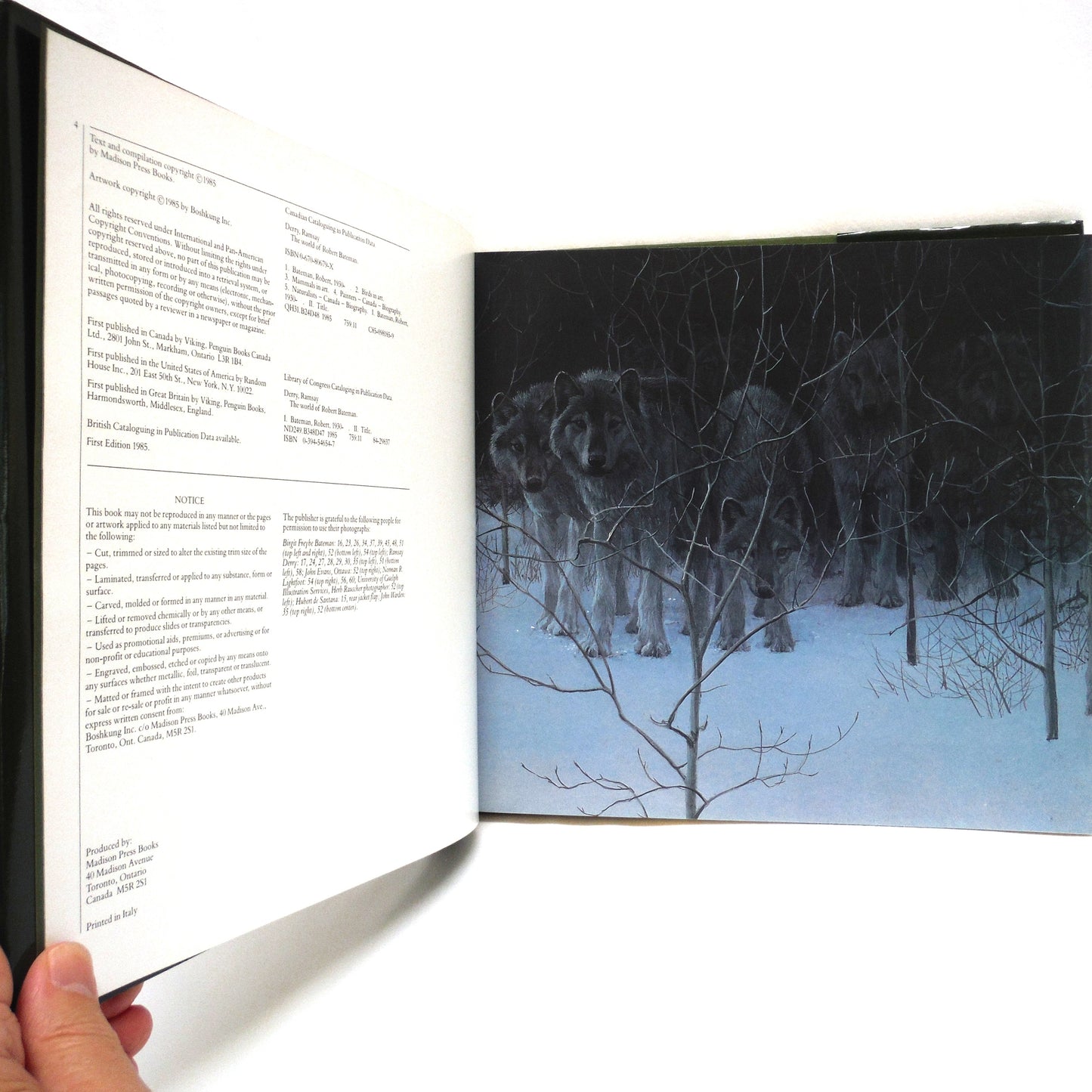 THE WORLD OF ROBERT BATEMAN, Text by Ramsay Derry (1st Ed. SIGNED)