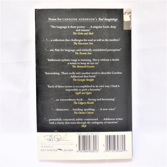 A HISTORY OF FORGETTING, A Novel by Caroline Adderson (1st Ed. SIGNED)