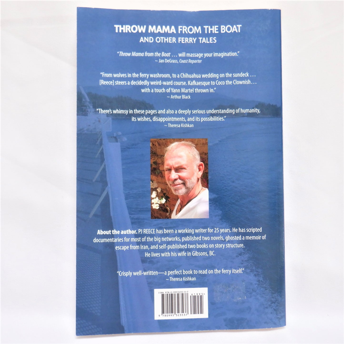 THROW MAMA FROM THE BOAT and OTHER FERRY TALES, Short Stories by P.J. Reece (1st Ed. SIGNED)