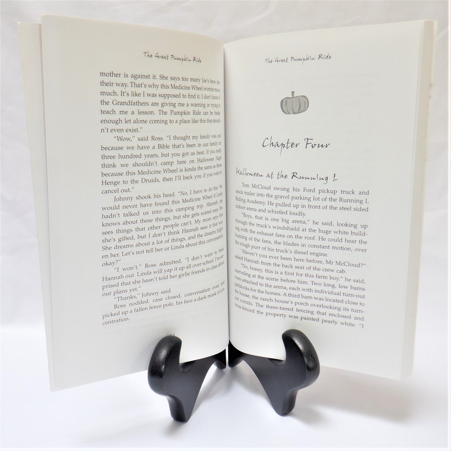 THE GREAT PUMPKIN RIDE, A Young Reader's Novel by Laura Hesse (1st Ed. SIGNED)