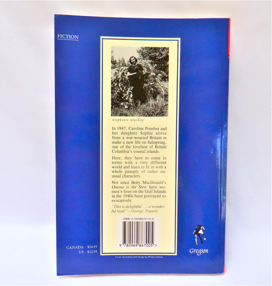 TENNIS COW, A Tale of Saltspring Island, by Stephanie Stockley (1st Ed. SIGNED)