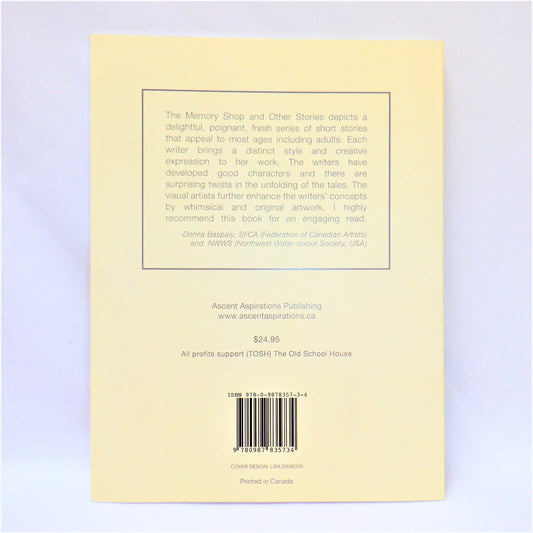 THE MEMORY SHOP AND OTHER STORIES, Edited by David Fraser (2012 1st Ed.)