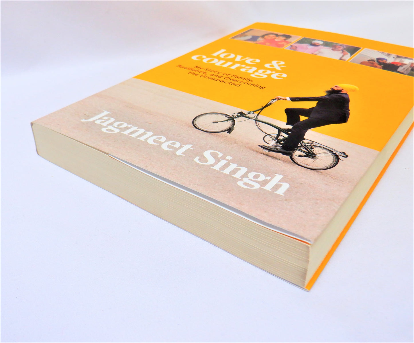 LOVE & COURAGE, My Story of Family, Resilience, and Overcoming the Unexpected, by Jagmeet Singh (2019 1st Ed.)