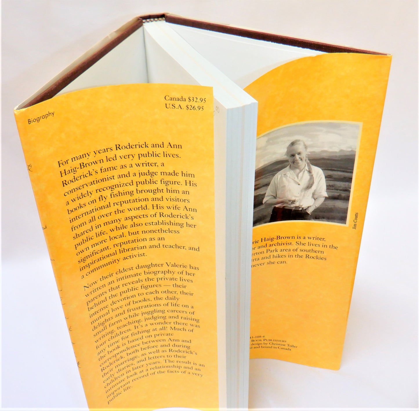 DEEP CURRENTS: Roderick and Ann Haig-Brown, BIOGRAPHY by Valerie Haig-Brown (1997 1st Ed.)