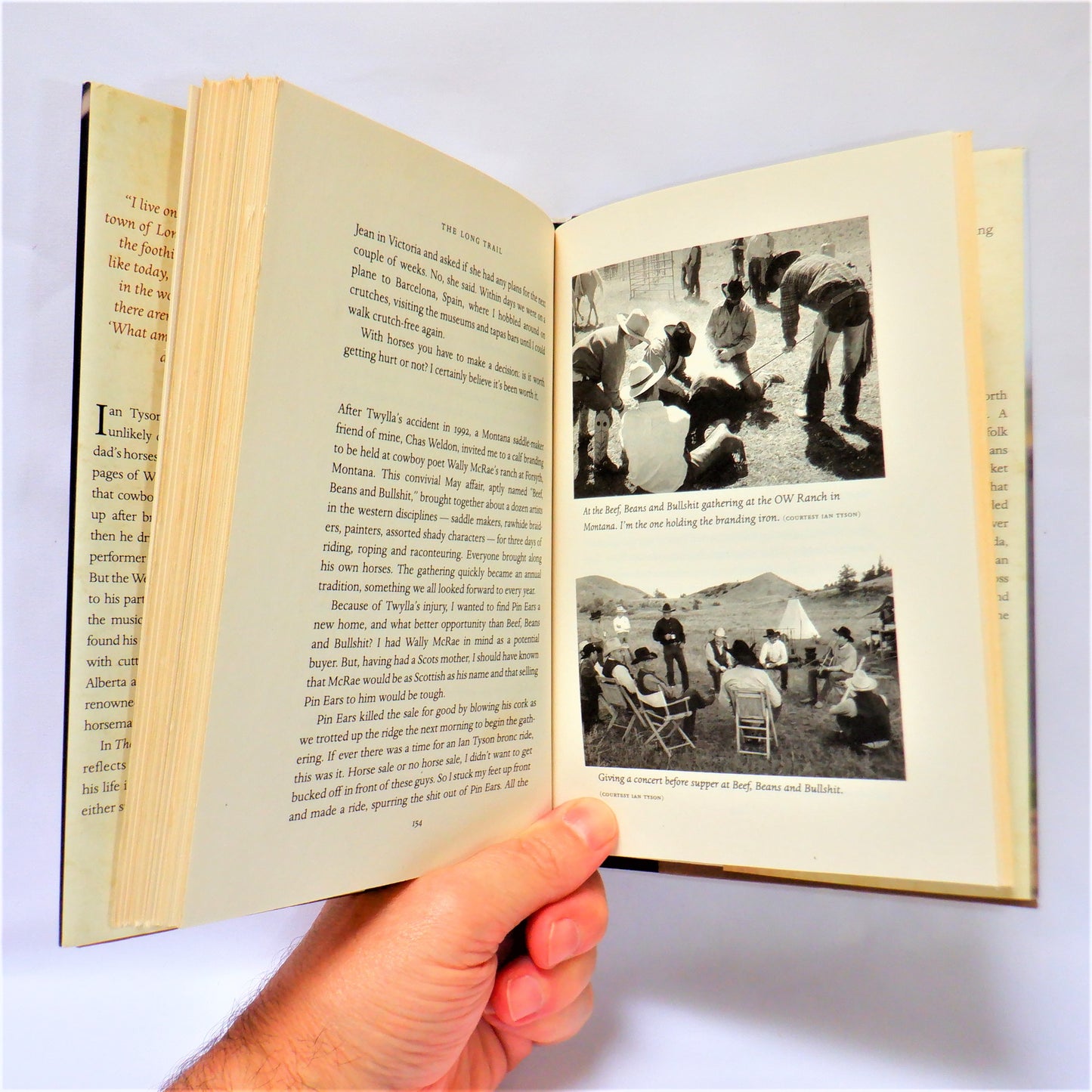 THE LONG TRAIL, MY LIFE IN THE WEST, by Ian Tyson (2010 1st Ed.)