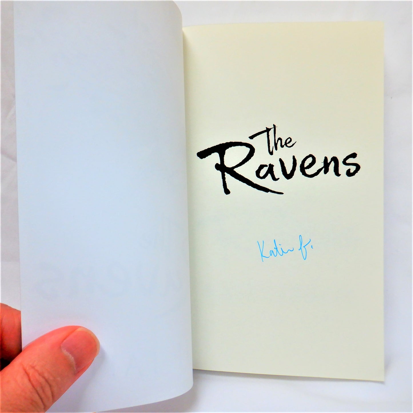 THE RAVENS, The Debut Urban Fantasy Young Readers Novel, by Katie Faith (1st Ed. SIGNED)
