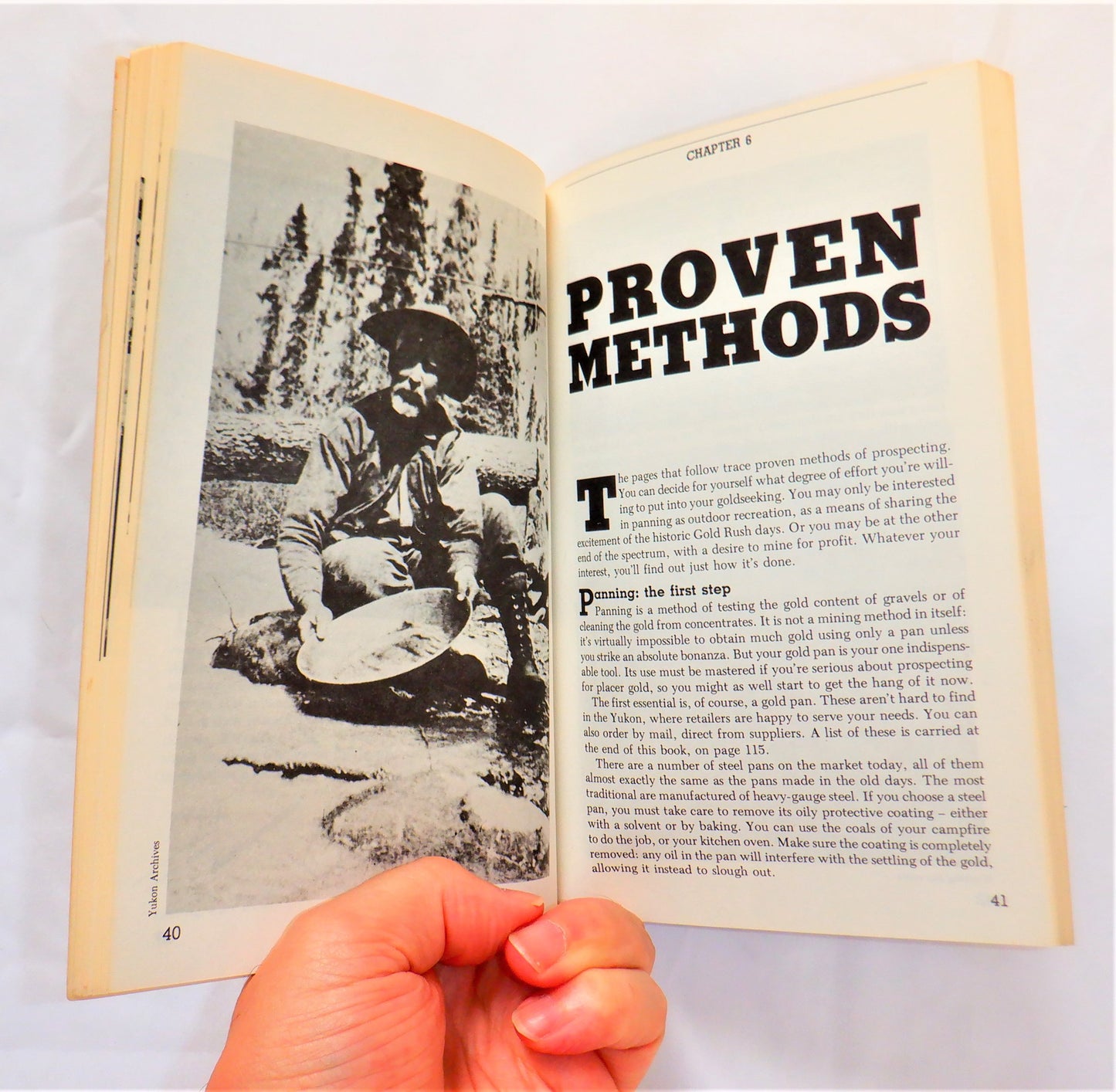 YUKON GOLD, A Guide For The Modern Goldseeker, by Samuel D. Holloway (1985 1st Ed.)