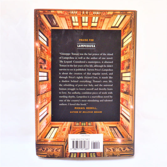 LAMPEDUSA, A Novel by Steven Price (2019 1st Ed.)