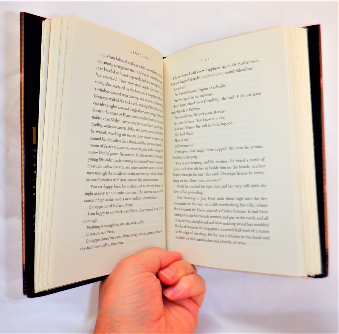 LAMPEDUSA, A Novel by Steven Price (2019 1st Ed.)