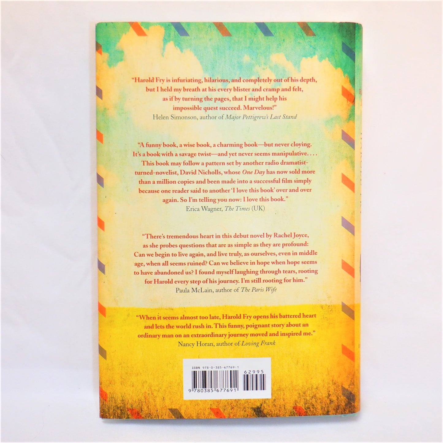 THE UNLIKELY PILGRIMAGE OF HAROLD FRY, The Premier Novel by Rachel Joyce (2012 1st Ed.)