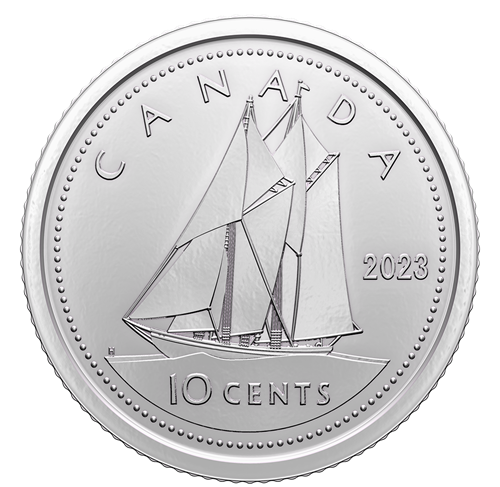 2023 Mosaic of Canadian Icons, A 6-Coin Set by The Royal Canadian Mint, with a SPECIAL .50 Cent Coin