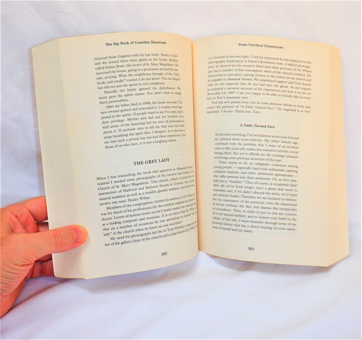 The Big Book of Canadian Hauntings, and Mysterious Canada...A PAUL'S TWO-PACK OF FAMOUS BIG GHOST BOOKS, Written by John Robert Colombo (1st Ed. CDN Printing)