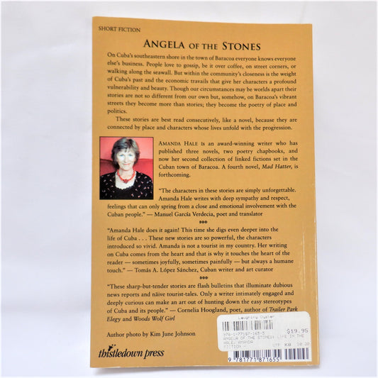 ANGELA OF THE STONES, Stories of CUBA by Amanda Hale (1st Ed. SIGNED)