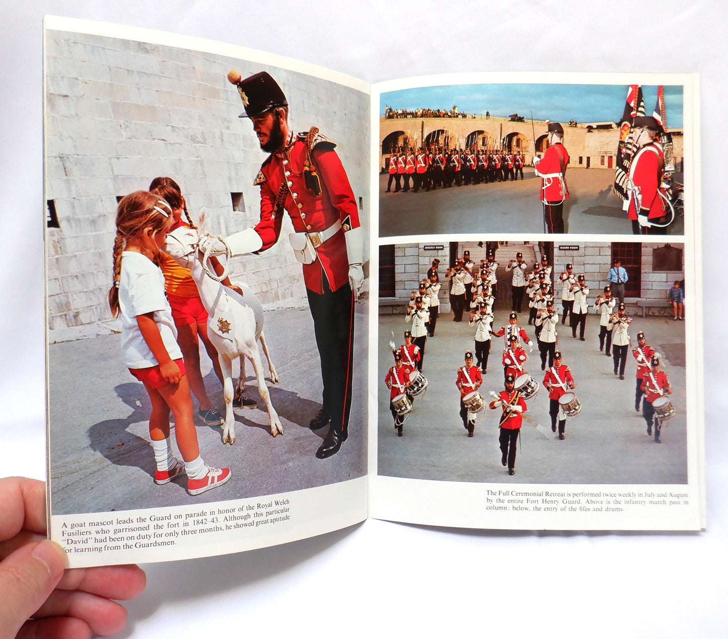 Upper Canada Village & Old Fort Henry, A TRAVELPIC Publication Souvenir Booklet from Ontario, Canada, (1974 1st Edition)