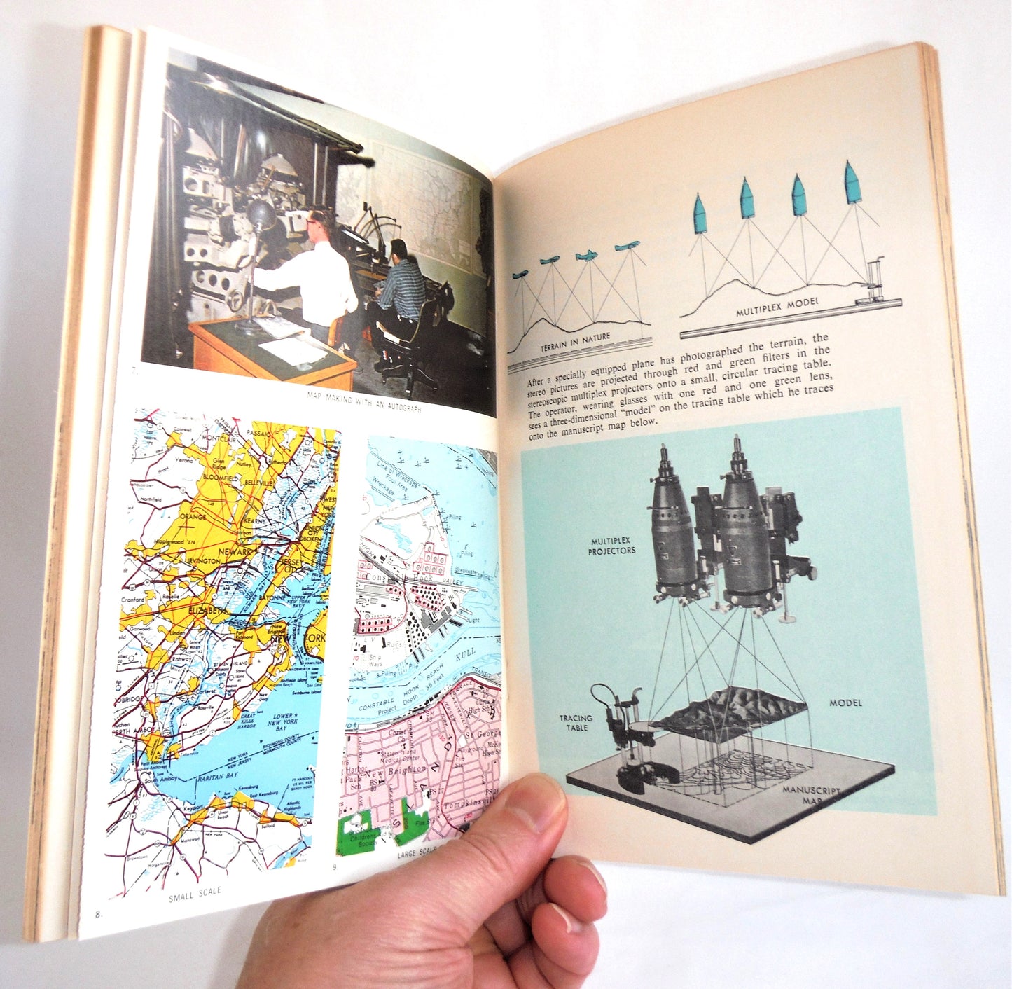 MAPS & MAPPING, a 1970 Instructional Cartography Guide by Science Service Program USA, RARE Includes Unused Original Stickers!