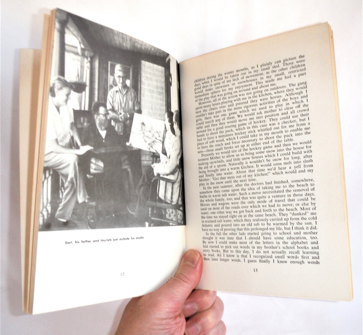 EARL BAILLY, HIS TRIALS AND TRIUMPHS, A Biography by Eugene W. Outerbridge, (1967-RARE Signed by Earl Bailly!)