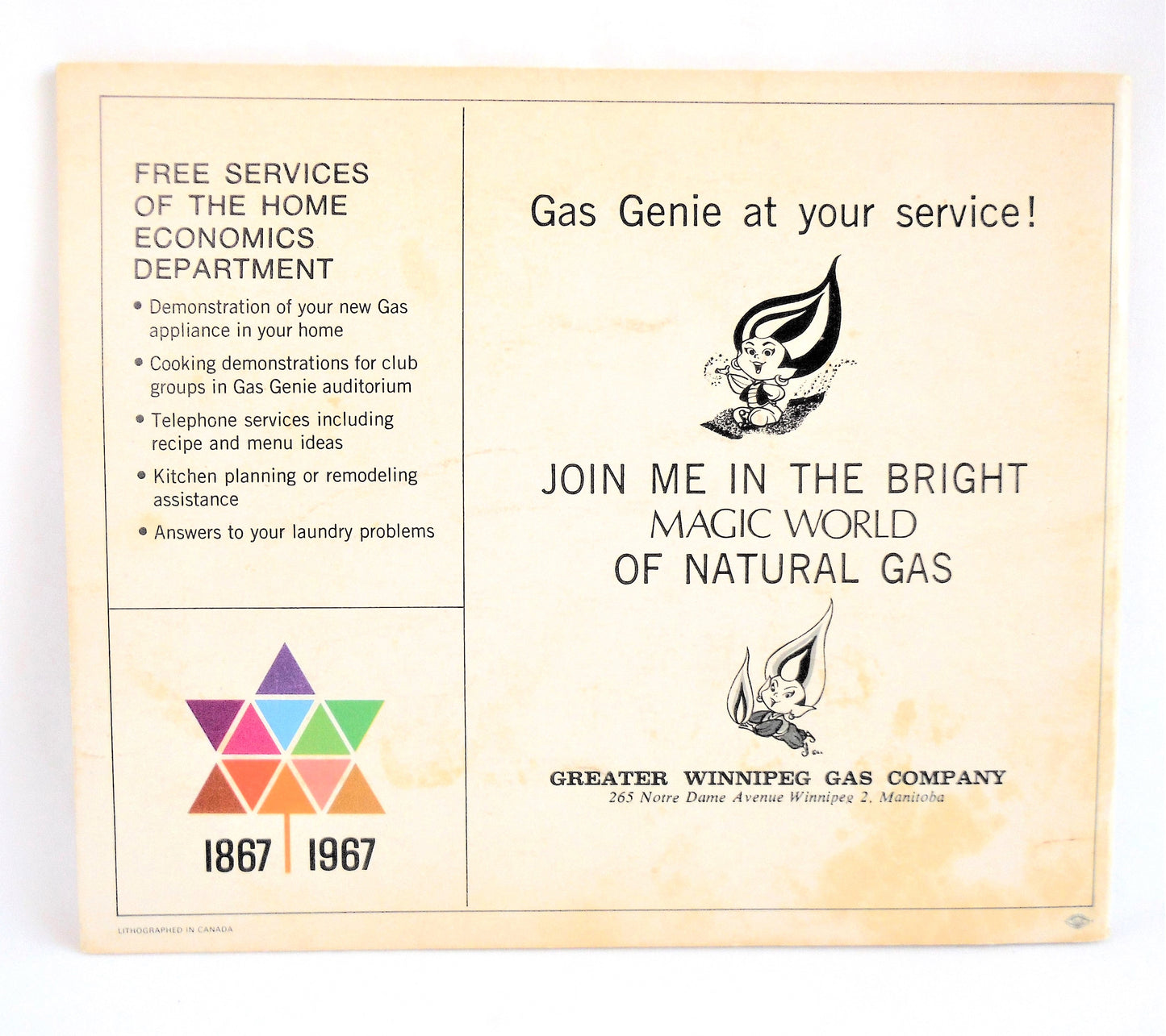DISCOVERING CANADIAN CUISINE, A Modern Guide to Cooking and Entertaining, by the Canadian Gas Association, 1967